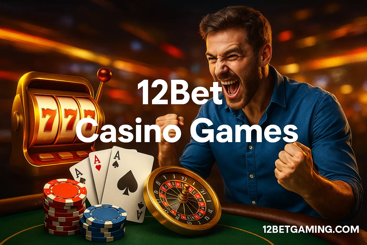 12Bet Casino Games Slots Blackjack & Live Dealer 2025
